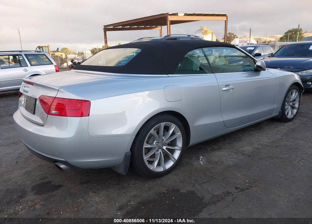 2013 AUDI A5 2.0T PREMIUM VIN: WAULFAFH8DN007959