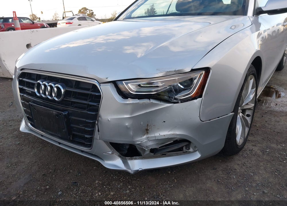 2013 AUDI A5 2.0T PREMIUM VIN: WAULFAFH8DN007959