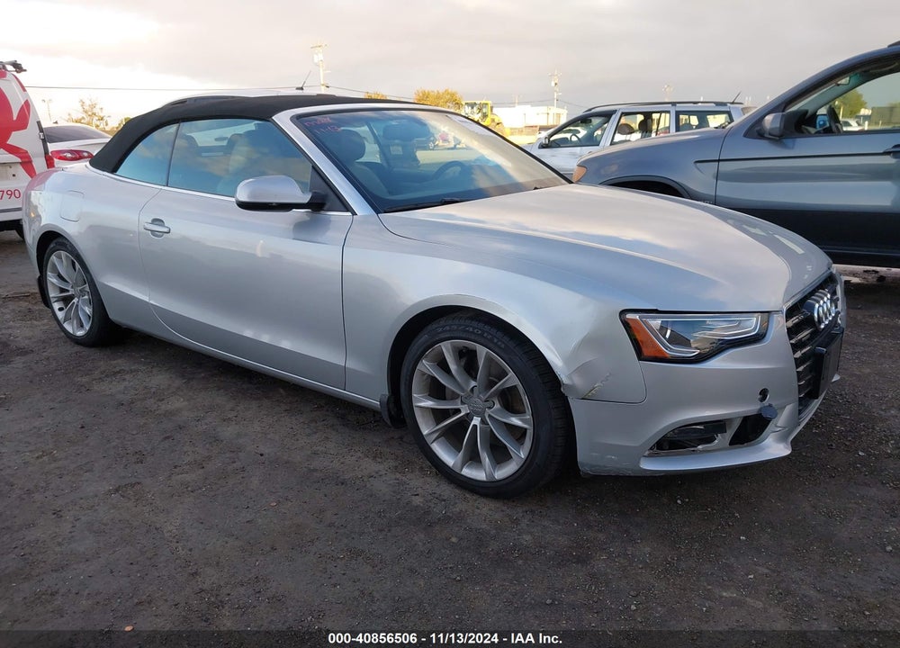 2013 AUDI A5 2.0T PREMIUM VIN: WAULFAFH8DN007959