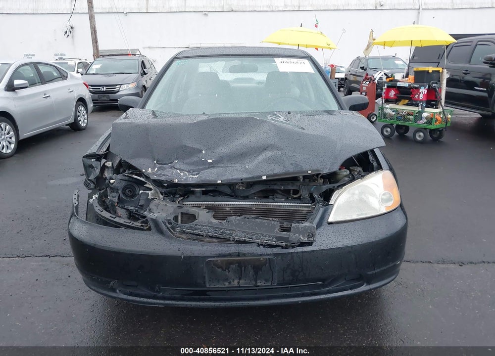 2001 HONDA CIVIC LX VIN: JHMES16521S011479