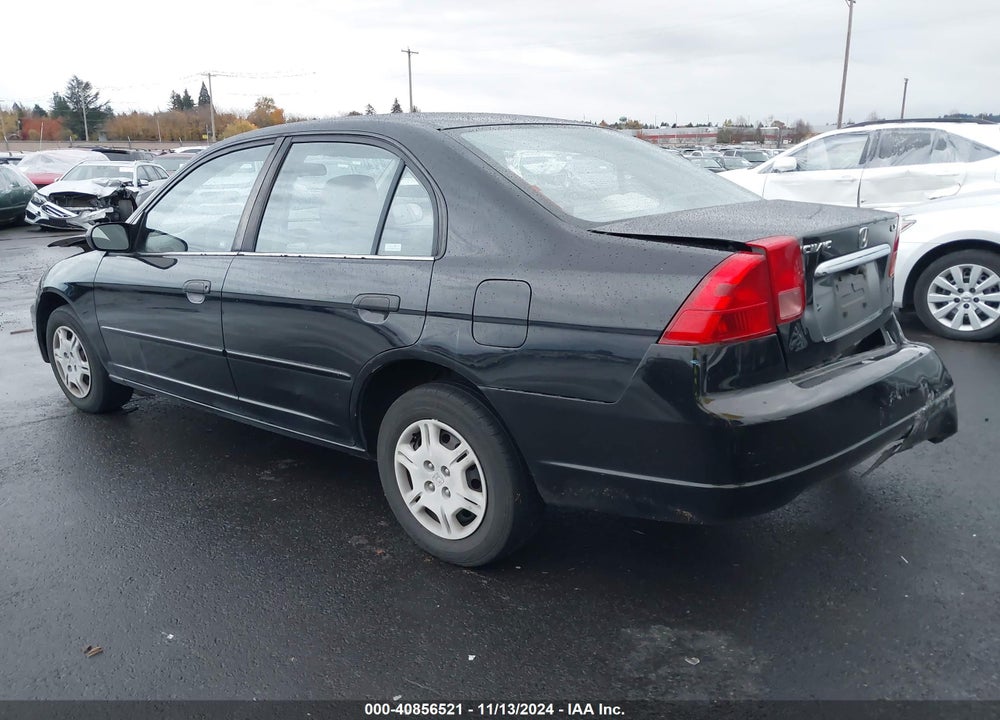 2001 HONDA CIVIC LX VIN: JHMES16521S011479