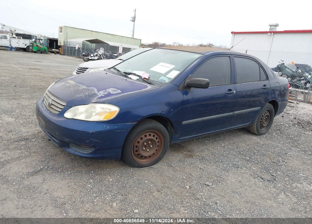 2004 TOYOTA COROLLA CE VIN: 2T1BR32E14C309044