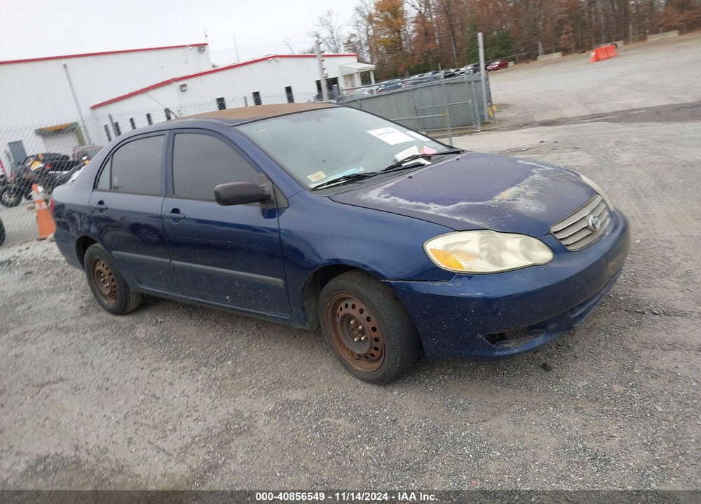 2004 TOYOTA COROLLA CE VIN: 2T1BR32E14C309044