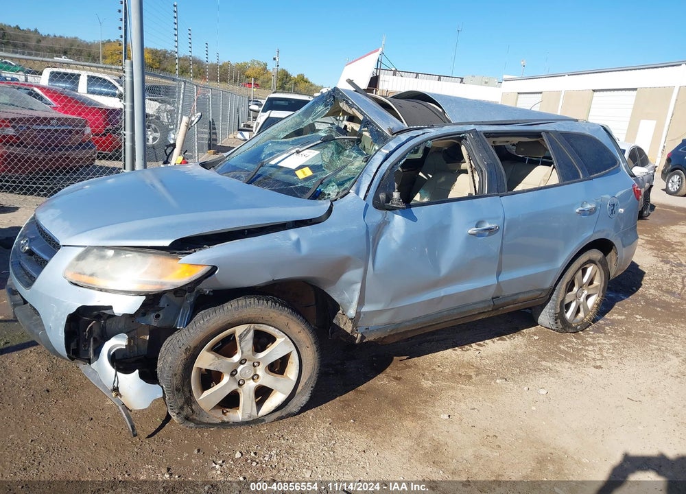 2008 HYUNDAI SANTA FE VIN: 5NMSH13E38H162375