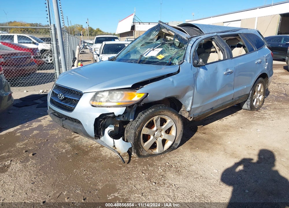 2008 HYUNDAI SANTA FE VIN: 5NMSH13E38H162375