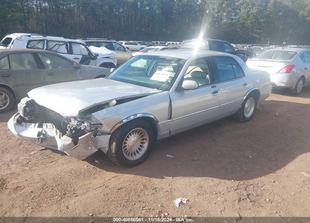2002 MERCURY GRAND MARQUIS LS VIN: 2MEFM75W82X617380