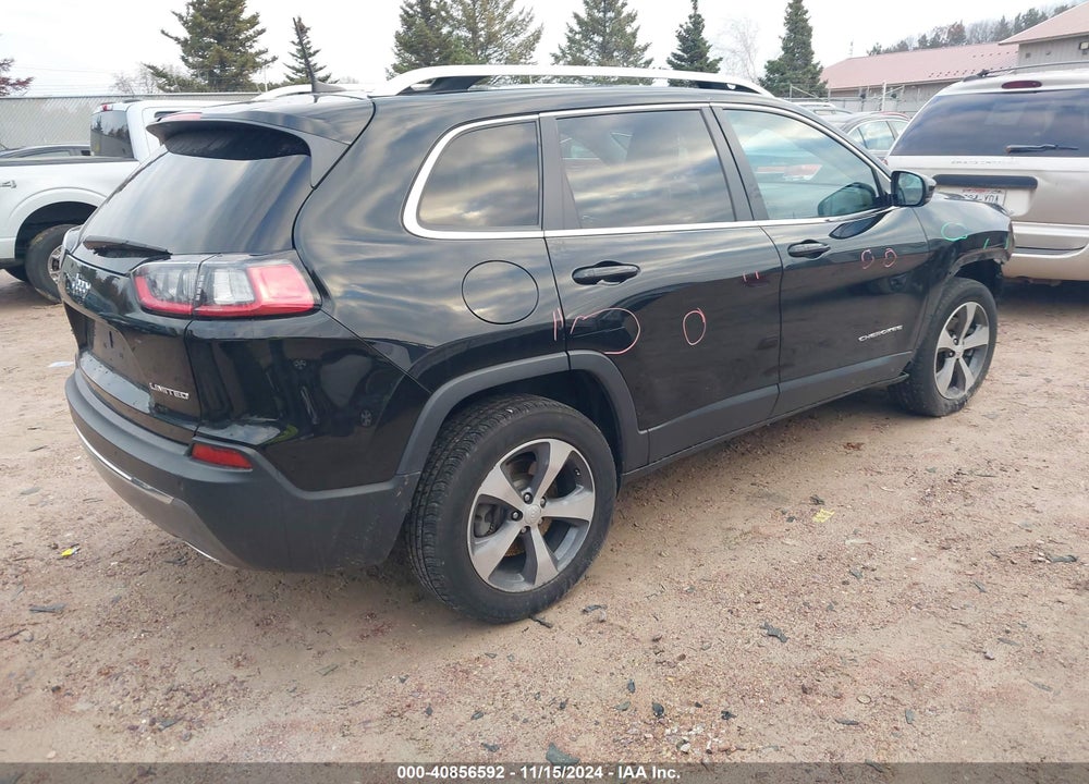 2019 JEEP CHEROKEE LIMITED 4X4 VIN: 1C4PJMDX6KD423557