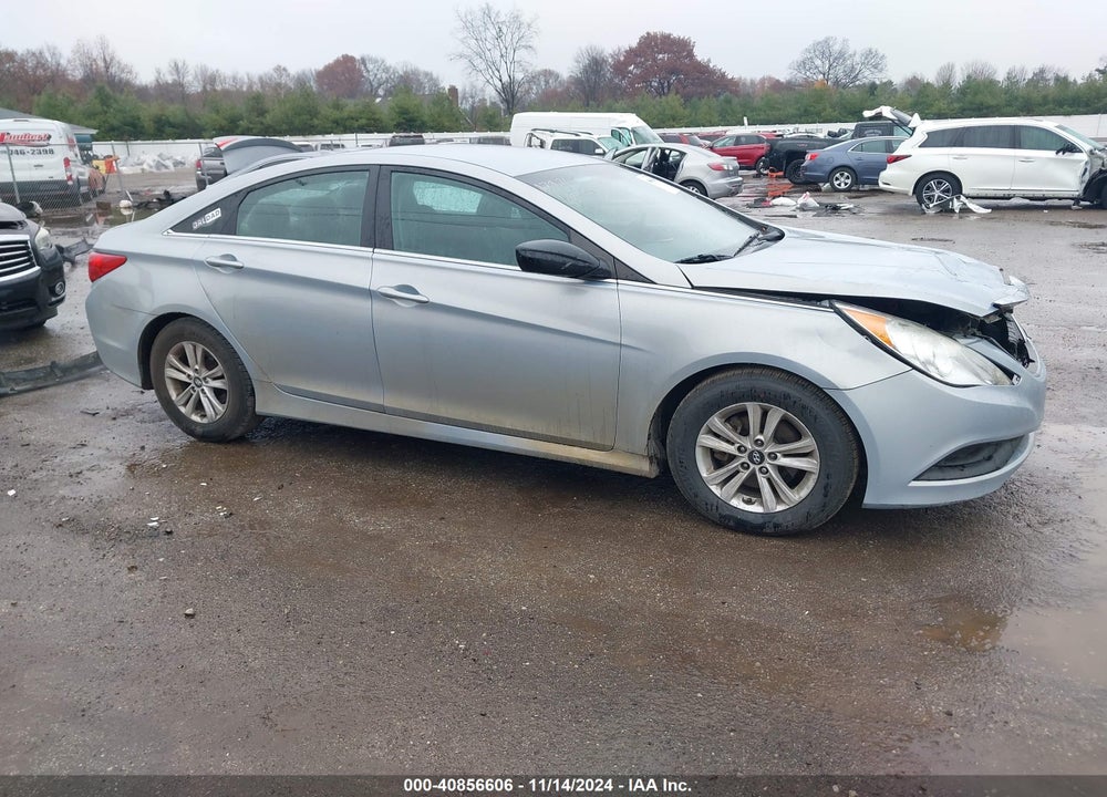 2014 HYUNDAI SONATA GLS VIN: 5NPEB4AC0EH870602