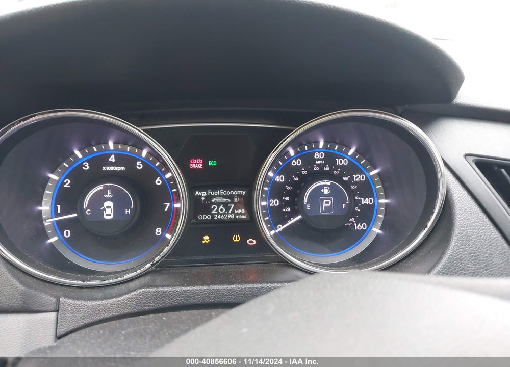 2014 HYUNDAI SONATA GLS VIN: 5NPEB4AC0EH870602