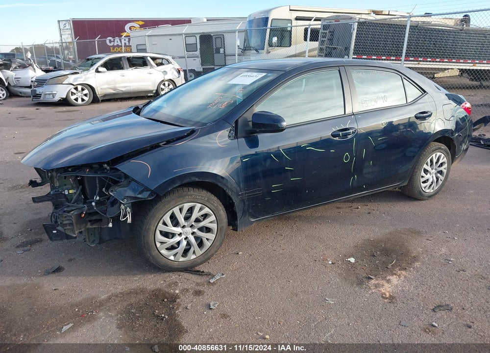 2019 TOYOTA COROLLA LE VIN: 2T1BURHE1KC233637