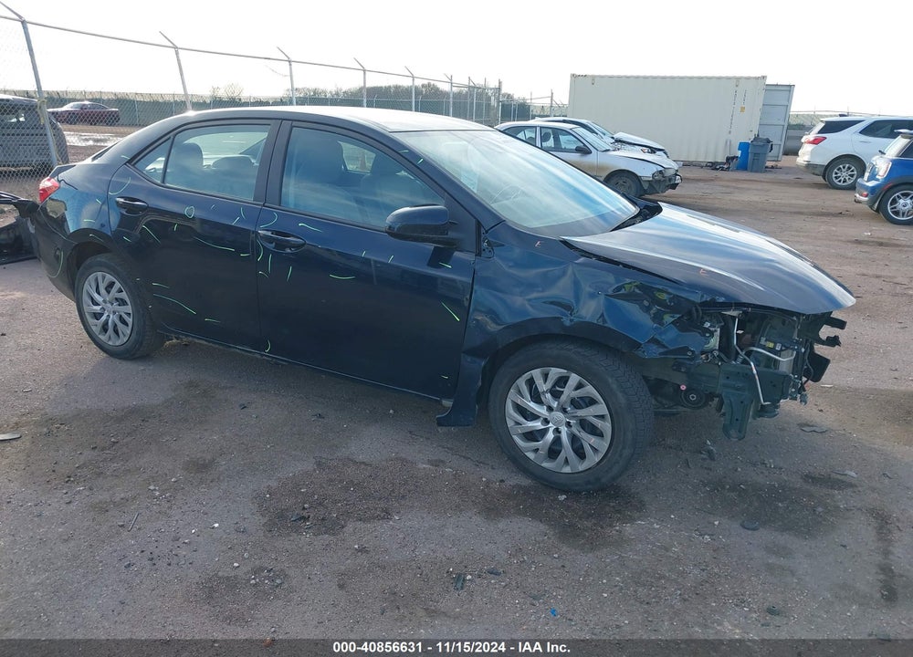 2019 TOYOTA COROLLA LE VIN: 2T1BURHE1KC233637