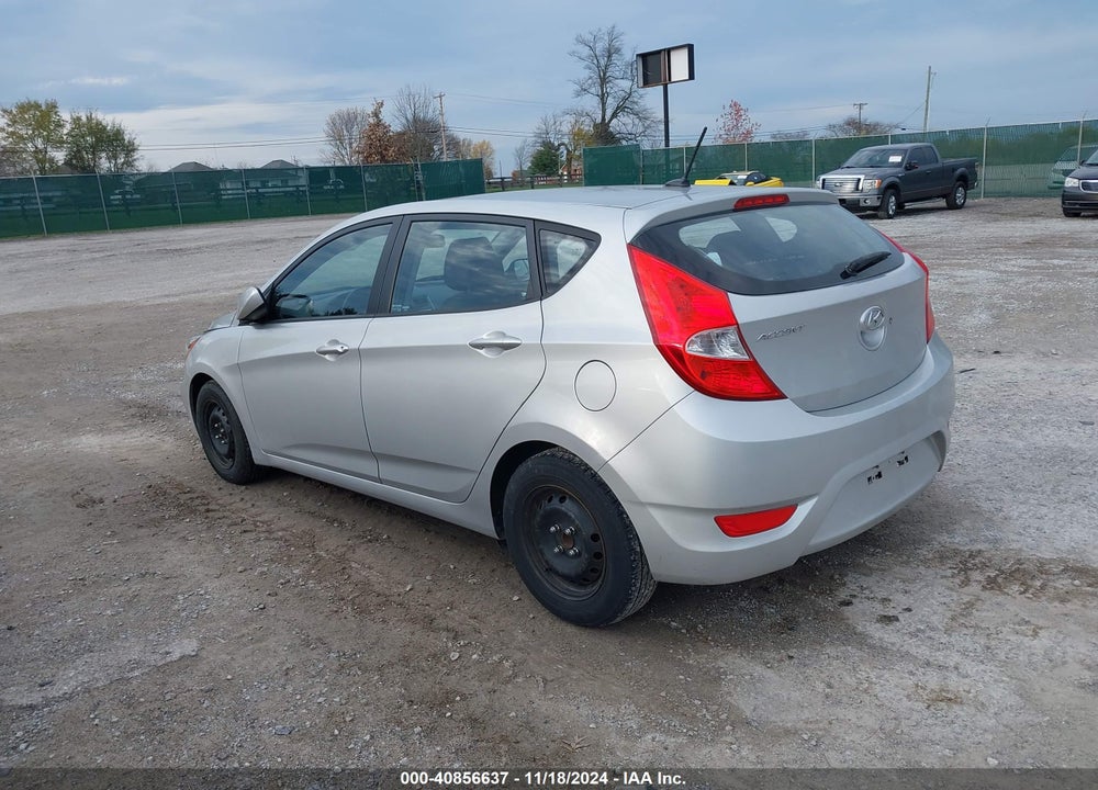 2014 HYUNDAI ACCENT GS VIN: KMHCT5AE3EU173986