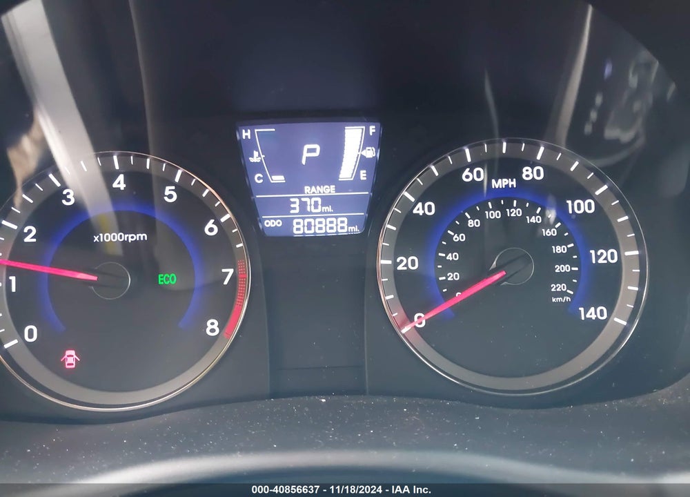 2014 HYUNDAI ACCENT GS VIN: KMHCT5AE3EU173986