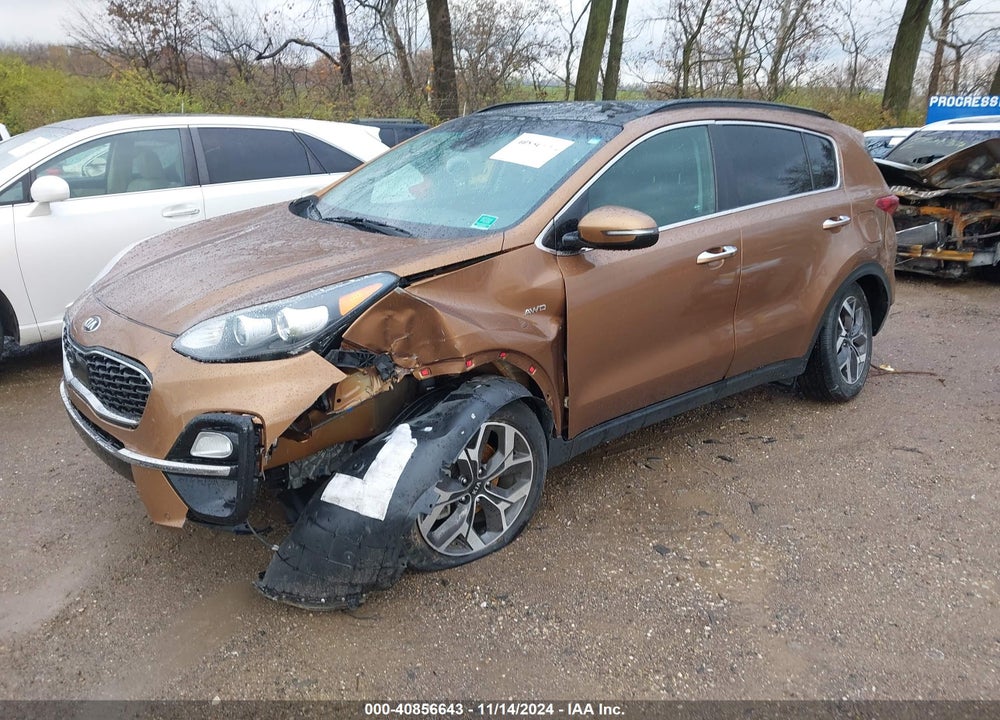 2020 KIA SPORTAGE EX VIN: KNDPNCAC6L7659688