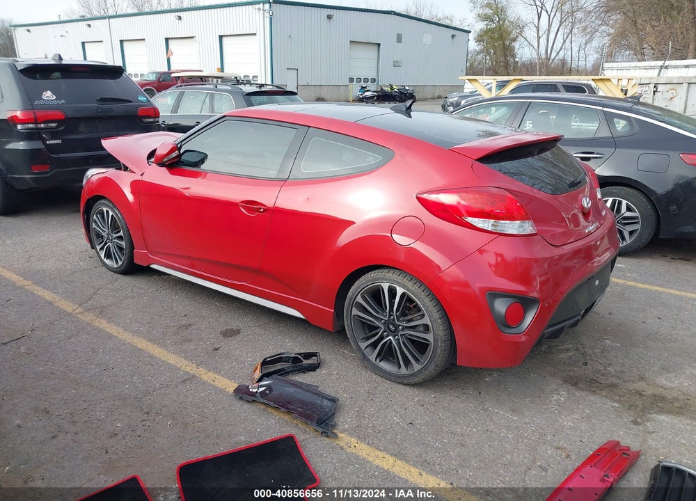 2016 HYUNDAI VELOSTER VIN: KMHTC6AE5GU267022