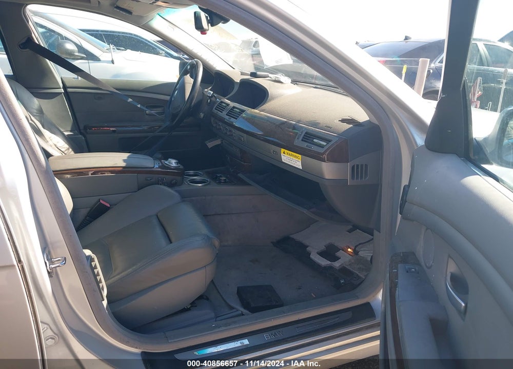 2003 BMW 745LI VIN: WBAGN63463DR16810