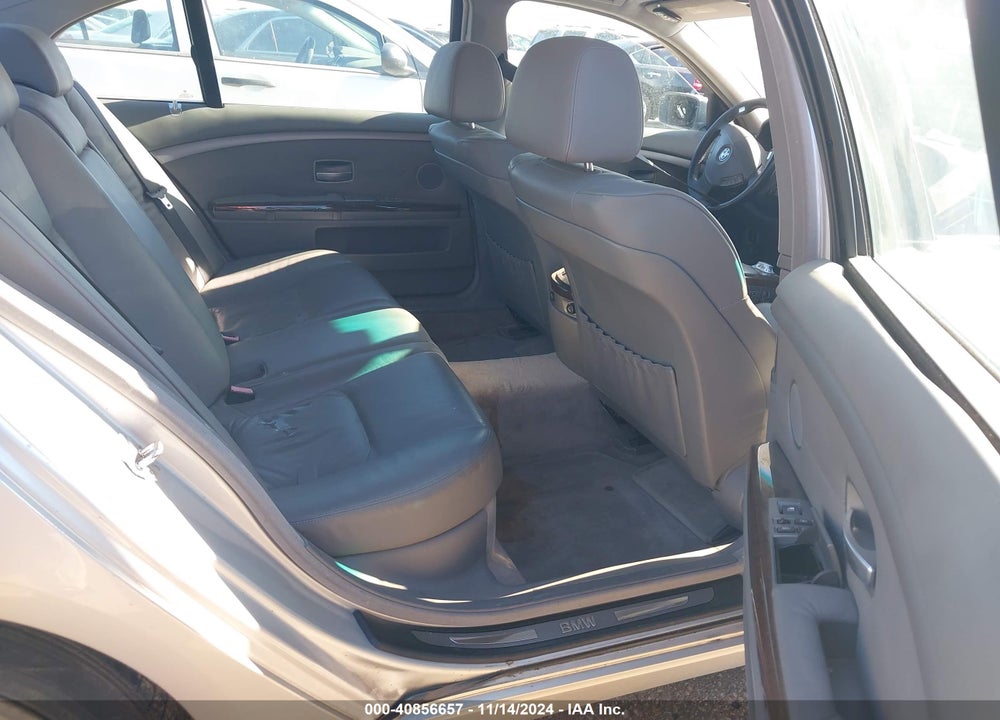 2003 BMW 745LI VIN: WBAGN63463DR16810