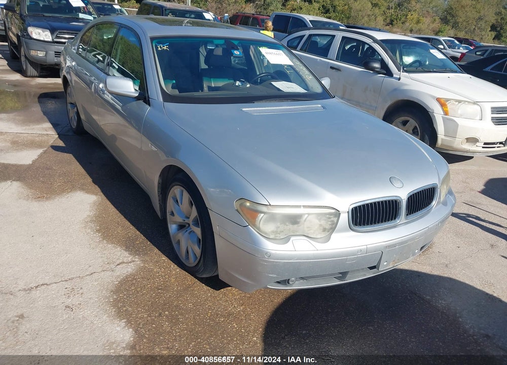 2003 BMW 745LI VIN: WBAGN63463DR16810