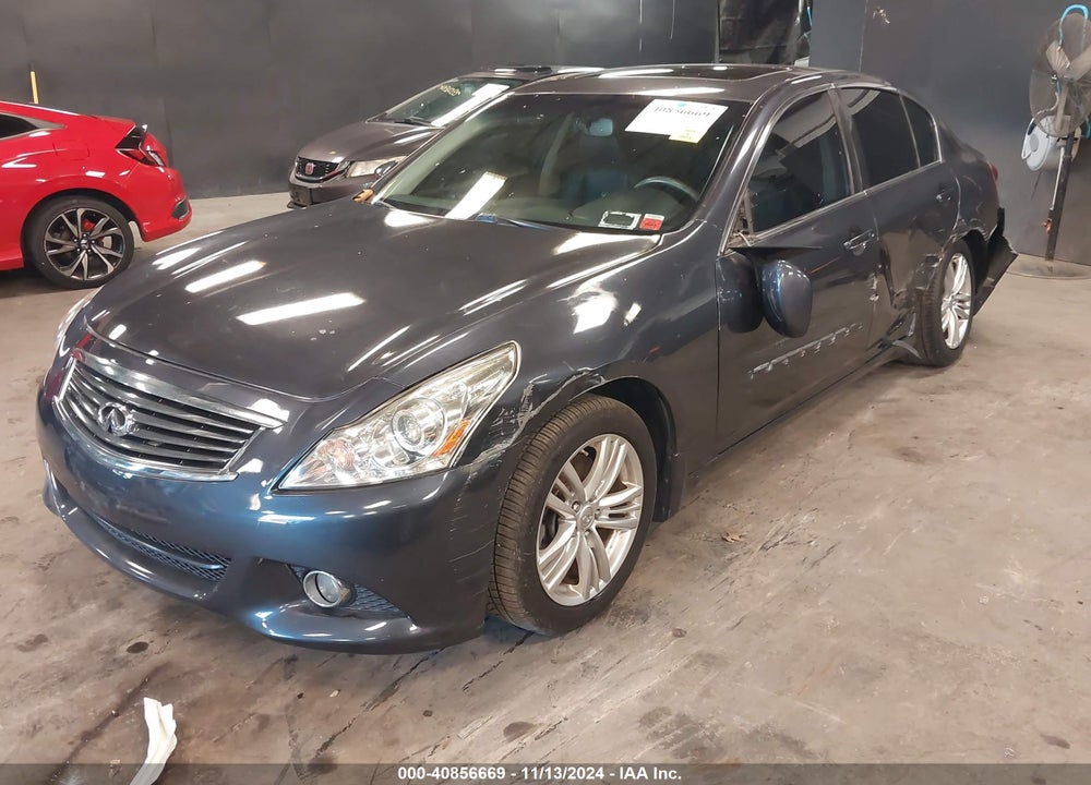 2013 INFINITI G37X VIN: JN1CV6AR8DM758829