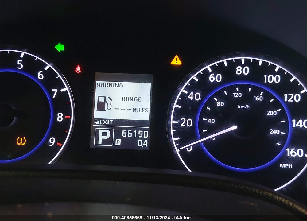 2013 INFINITI G37X VIN: JN1CV6AR8DM758829