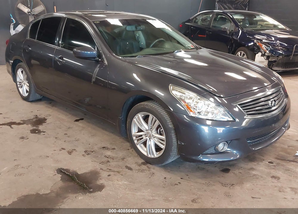 2013 INFINITI G37X VIN: JN1CV6AR8DM758829