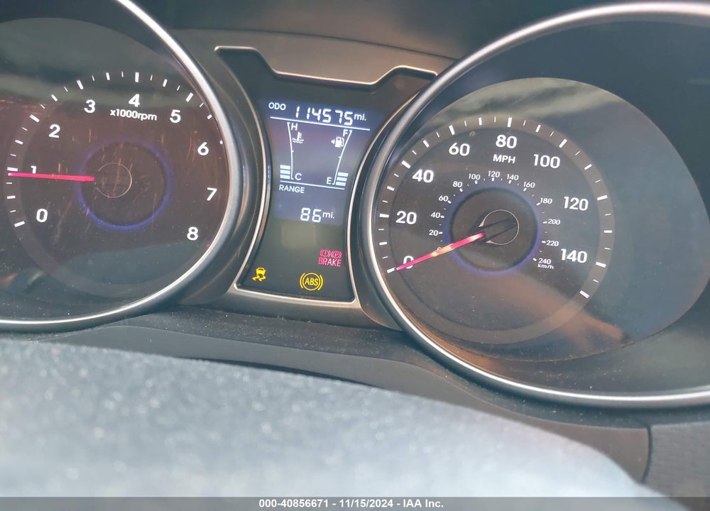 2012 HYUNDAI VELOSTER BASE W/GRAY VIN: KMHTC6AD0CU021433