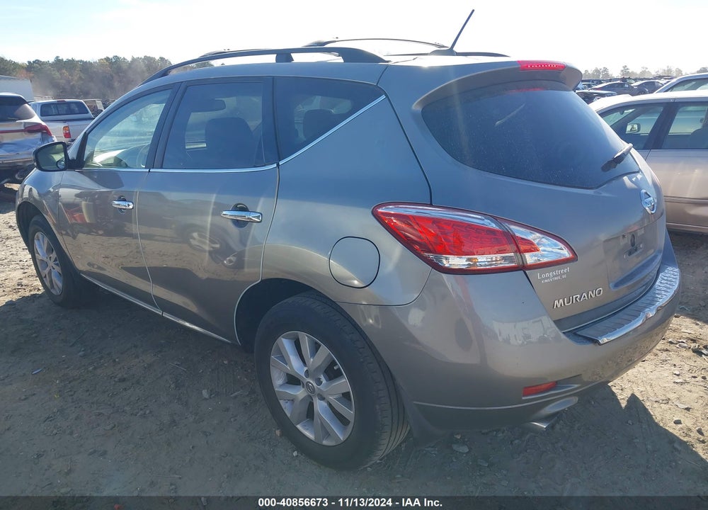 2011 NISSAN MURANO SL VIN: JN8AZ1MU3BW068035