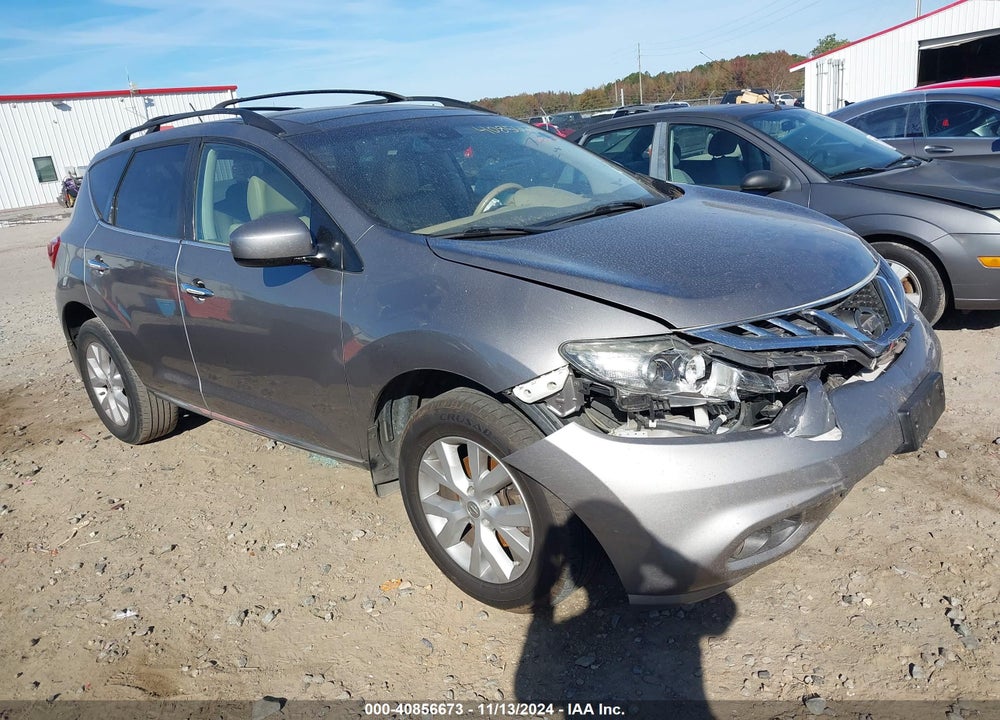 2011 NISSAN MURANO SL VIN: JN8AZ1MU3BW068035