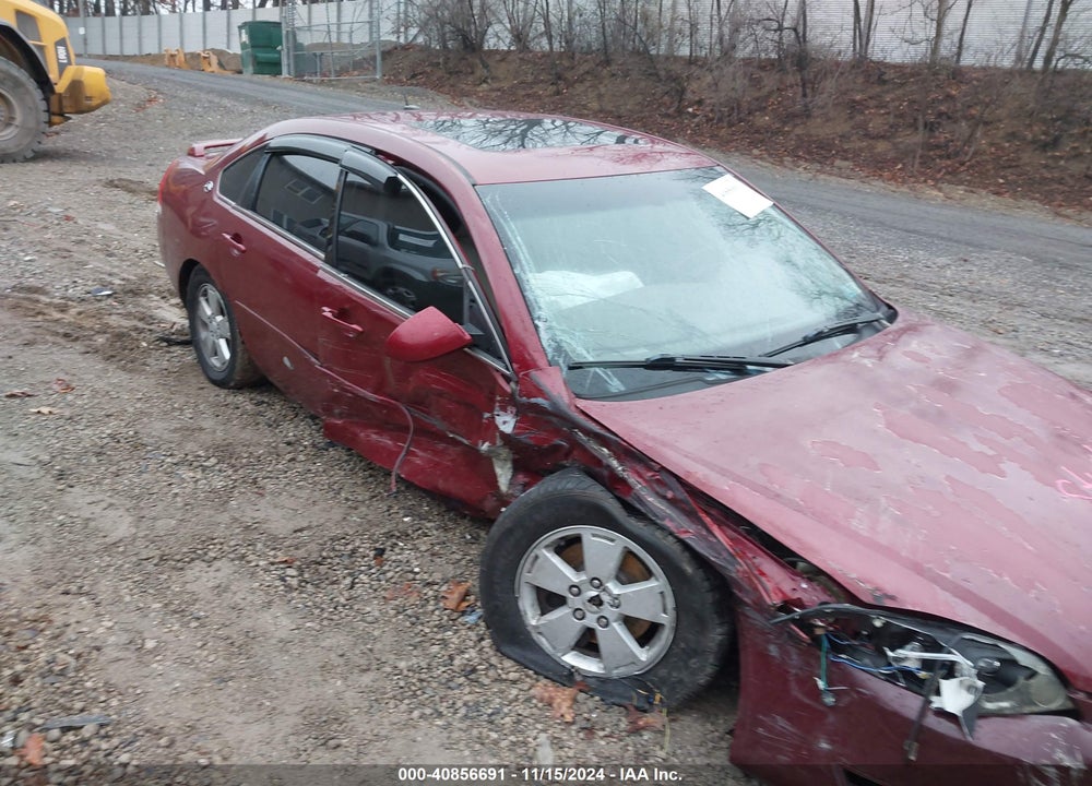 2008 CHEVROLET IMPALA LT VIN: 2G1WT58K989233597
