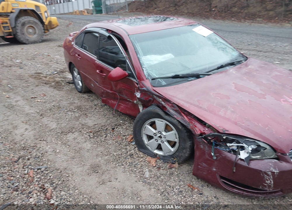 2008 CHEVROLET IMPALA LT VIN: 2G1WT58K989233597
