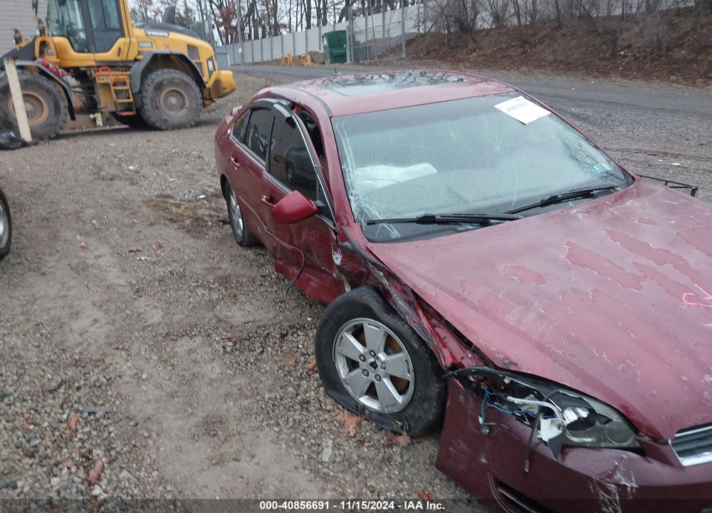 2008 CHEVROLET IMPALA LT VIN: 2G1WT58K989233597
