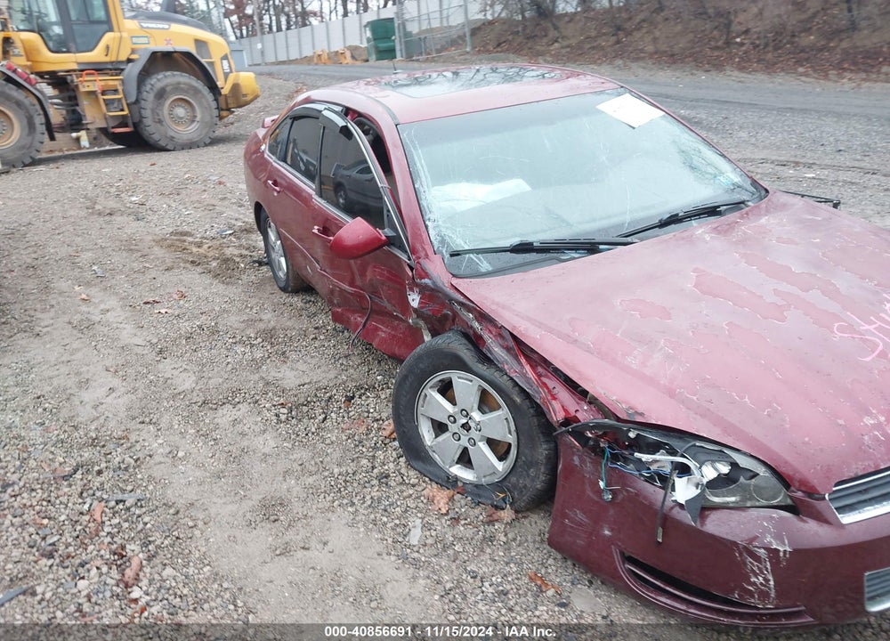 2008 CHEVROLET IMPALA LT VIN: 2G1WT58K989233597