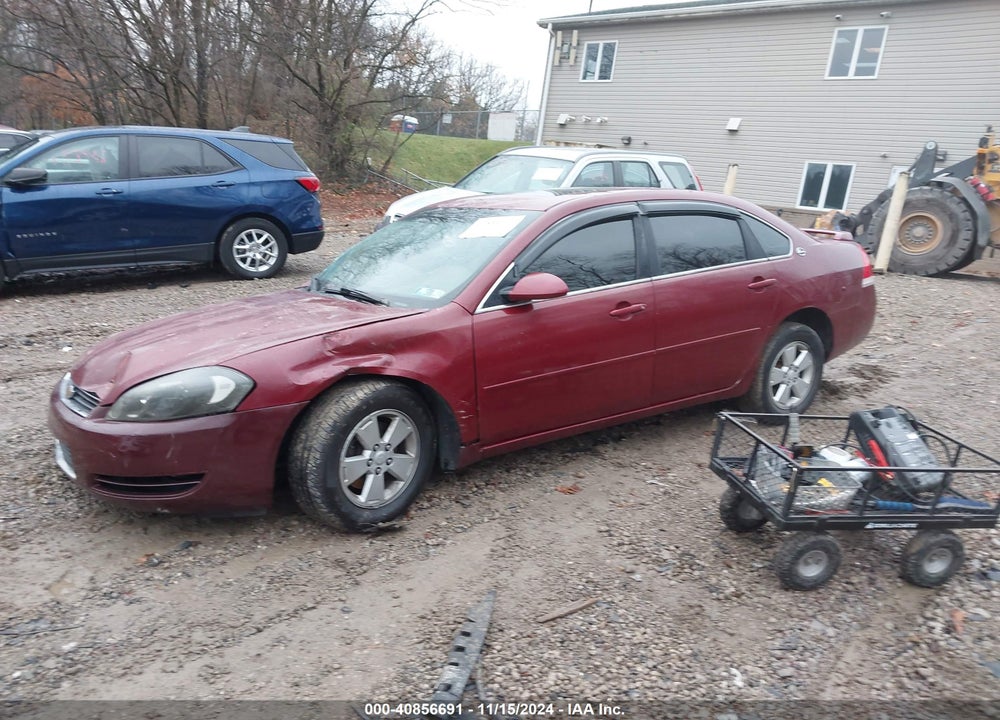 2008 CHEVROLET IMPALA LT VIN: 2G1WT58K989233597