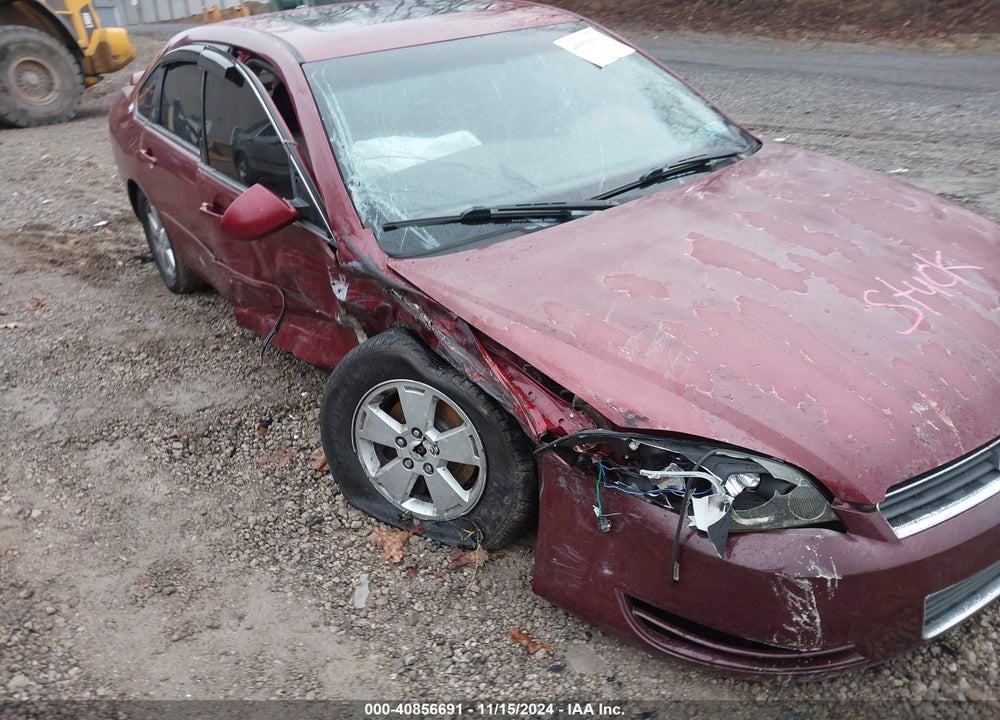 2008 CHEVROLET IMPALA LT VIN: 2G1WT58K989233597