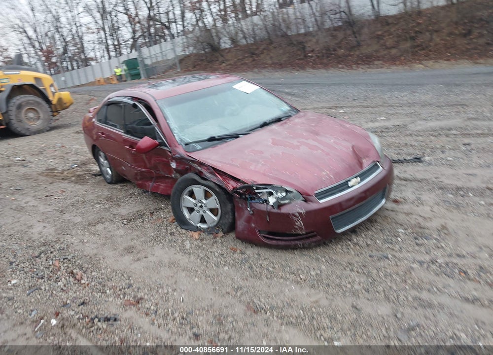 2008 CHEVROLET IMPALA LT VIN: 2G1WT58K989233597