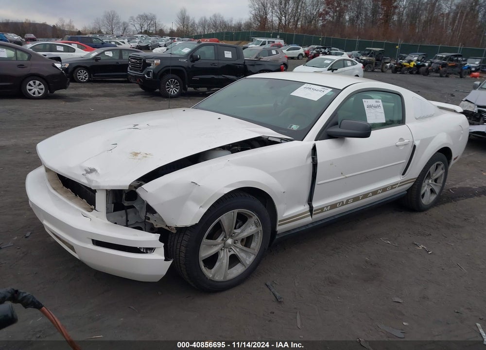 2006 FORD MUSTANG V6 VIN: 1ZVFT80N765155360
