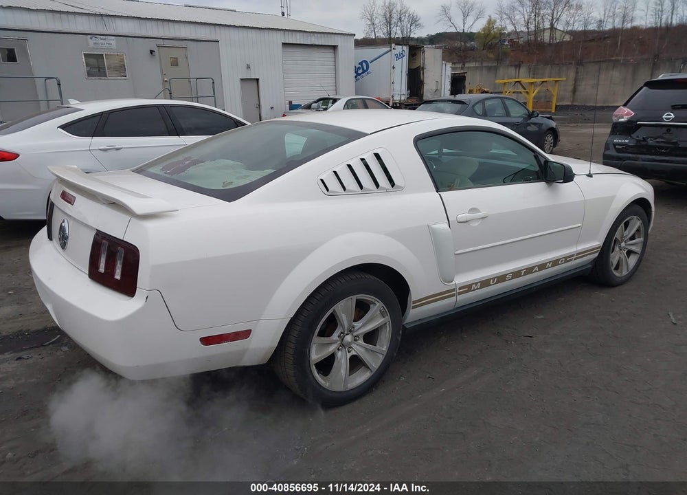 2006 FORD MUSTANG V6 VIN: 1ZVFT80N765155360