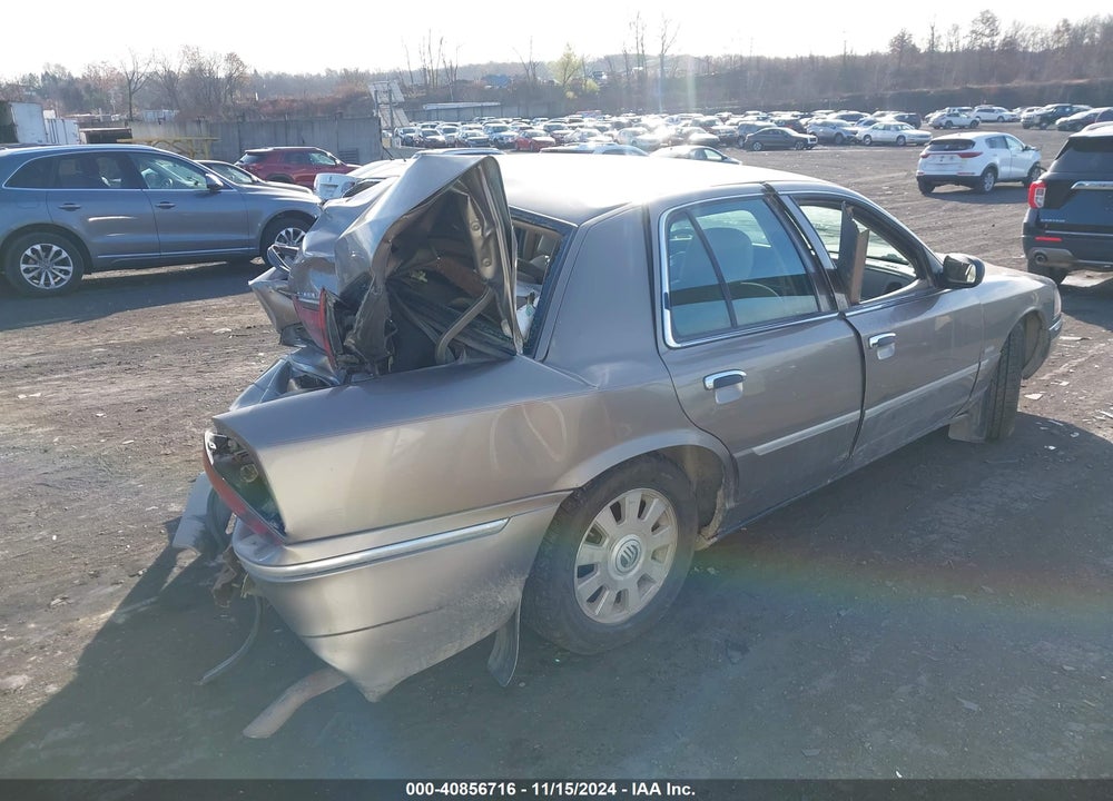 2004 MERCURY GRAND MARQUIS LS VIN: 2MEFM75W34X631755