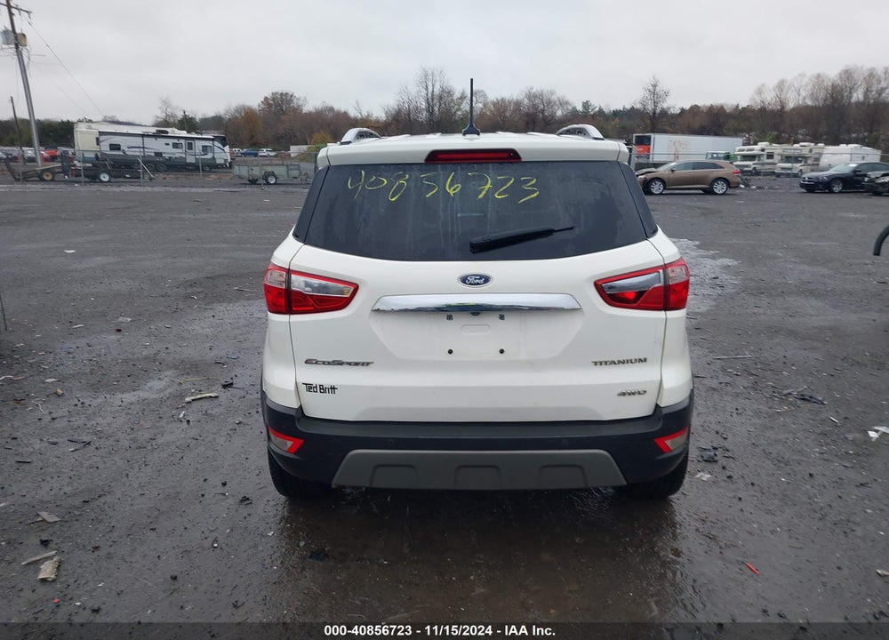 2018 FORD ECOSPORT TITANIUM VIN: MAJ6P1WLXJC173186