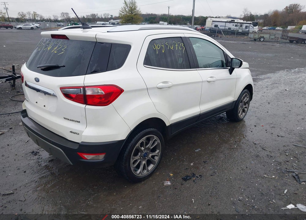2018 FORD ECOSPORT TITANIUM VIN: MAJ6P1WLXJC173186