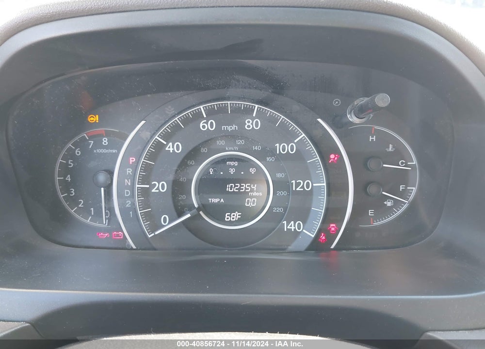 2014 HONDA CR-V EX-L VIN: 2HKRM4H79EH638035
