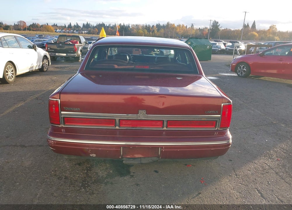 1996 LINCOLN TOWN CAR CARTIER VIN: 1LNLM83W1TY616193