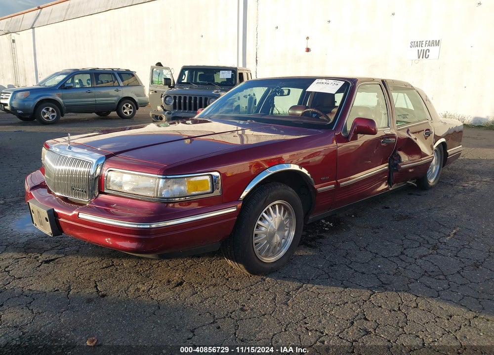 1996 LINCOLN TOWN CAR CARTIER VIN: 1LNLM83W1TY616193