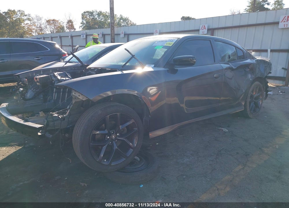 2022 DODGE CHARGER R/T VIN: 2C3CDXCT8NH259648