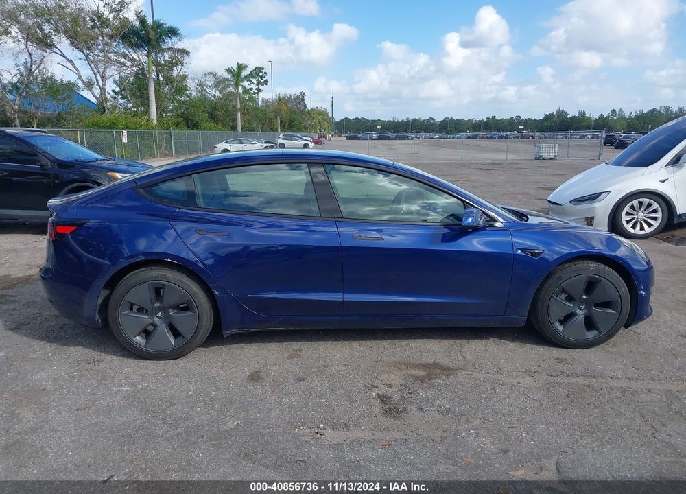 2023 TESLA MODEL 3 REAR-WHEEL DRIVE VIN: 5YJ3E1EA3PF556403