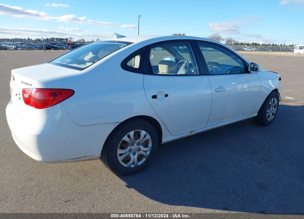 2009 HYUNDAI ELANTRA GLS VIN: KMHDU46D09U723243