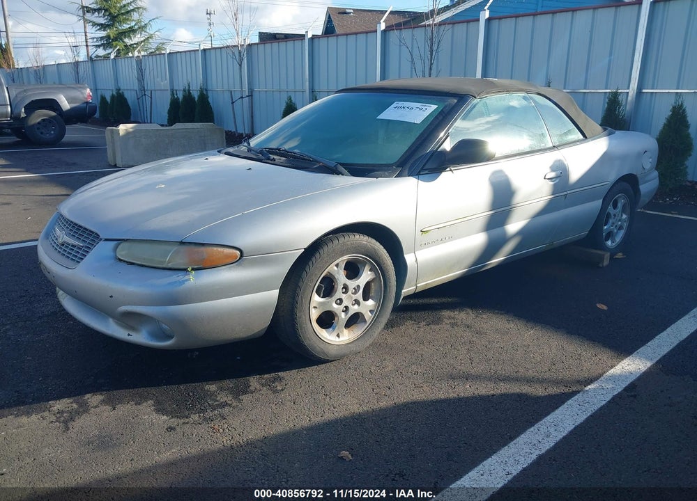 2000 CHRYSLER SEBRING JXI VIN: 3C3EL55H5YT208600