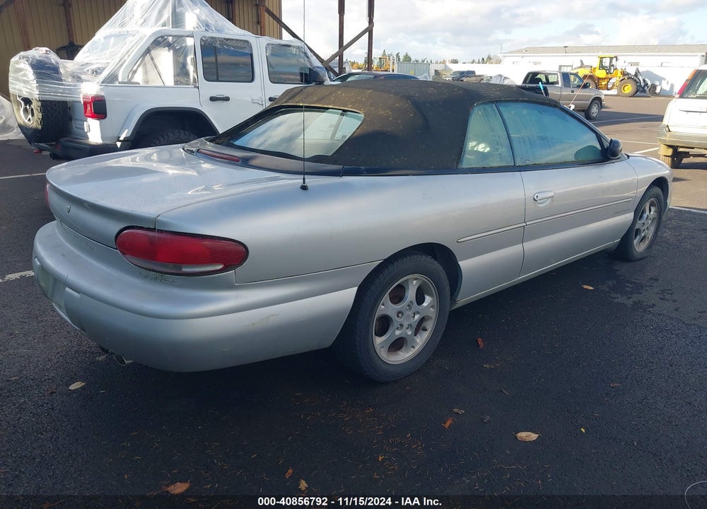 2000 CHRYSLER SEBRING JXI VIN: 3C3EL55H5YT208600