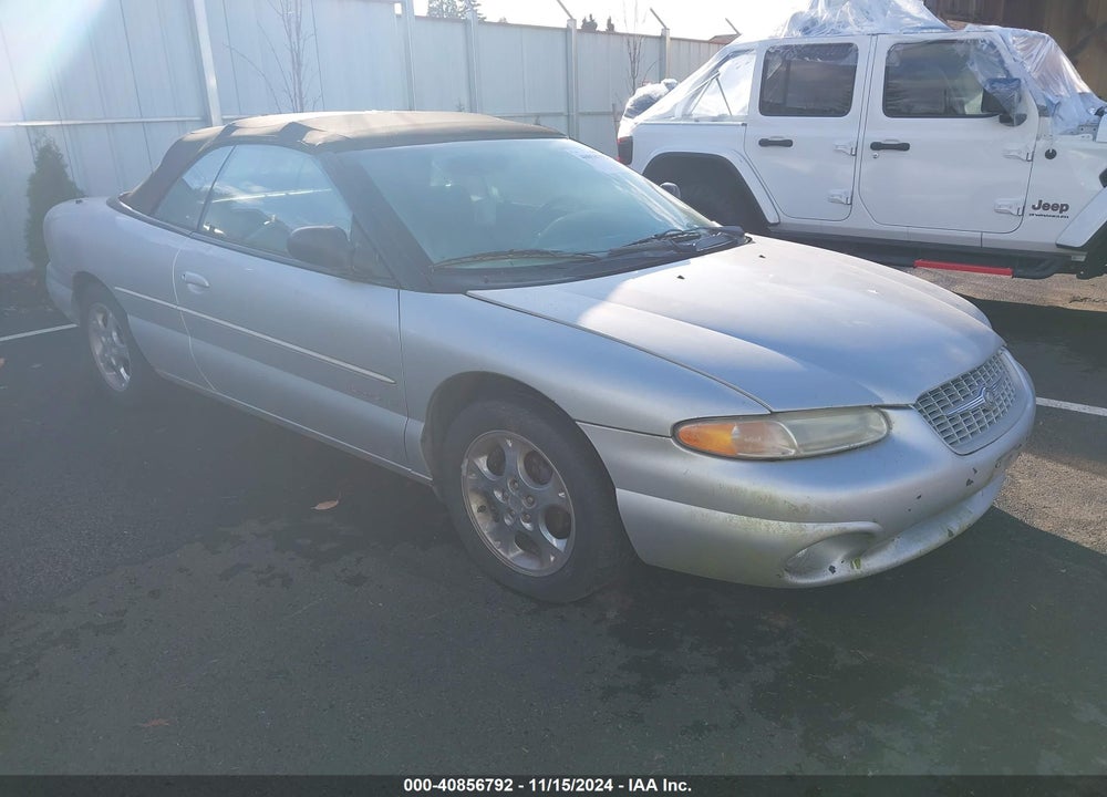 2000 CHRYSLER SEBRING JXI VIN: 3C3EL55H5YT208600