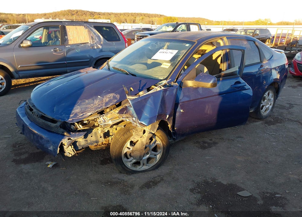 2008 FORD FOCUS SE/SES VIN: 1FAHP35N48W108186